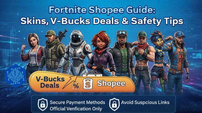 Fortnite Shopee Guide Skins, V-Bucks Deals & Safety Tips