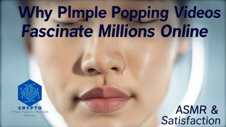 Why Pimple Popping Videos Fascinate Millions Online