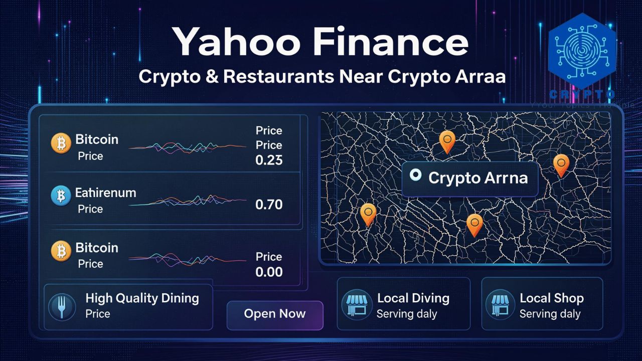 Yahoo Finance Crypto & Restaurants Near Crypto Arena